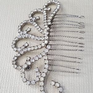 Weiss rhinestone hair accesory